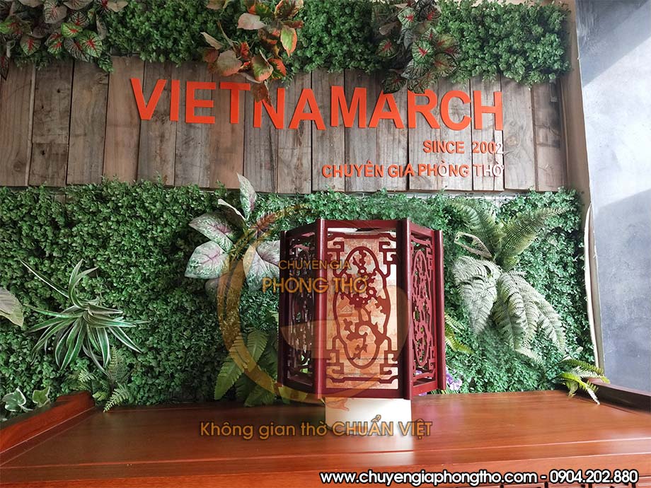 Mẫu đèn thả hoa mai phòng thờ đẹp Mẫu đèn thả hoa mai phòng thờ đẹp