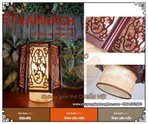 đèn thả hoa mai cho phòng thờ và nhà thờ họ