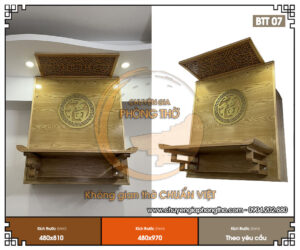 bàn thờ hóa giải xà ngang BTT07