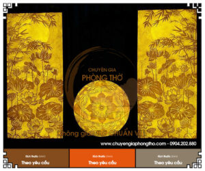 tất tần tật về tranh trúc chỉ phòng thờ