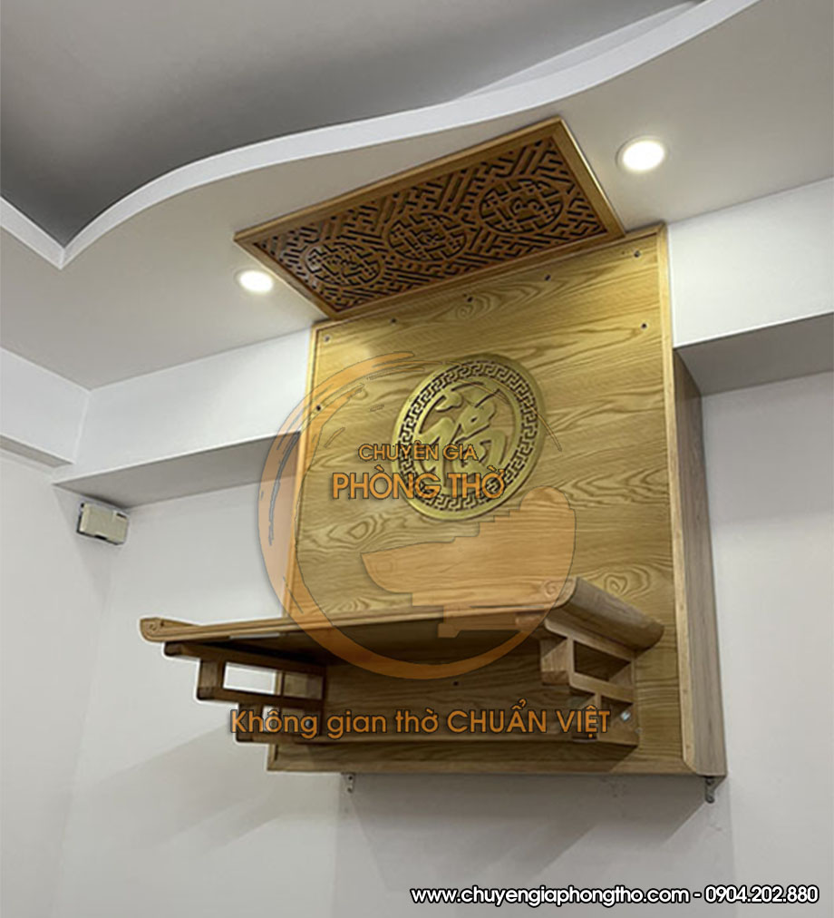 Bàn thờ tránh dầm