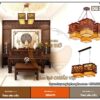 Mẫu đèn thả trần phòng thờ hợp phong thủy không thể bỏ qua DG25