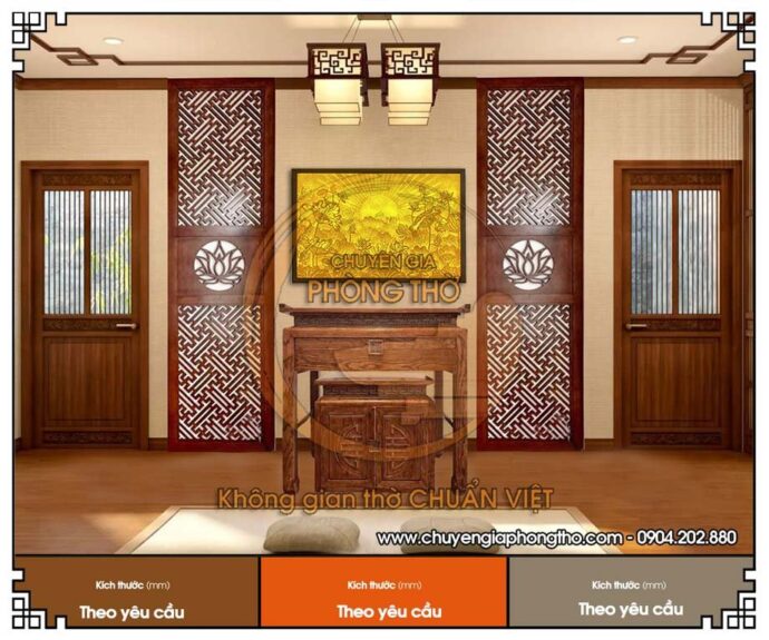 tranh trúc chỉ hoa sen mặt trời hình chữ nhật 1