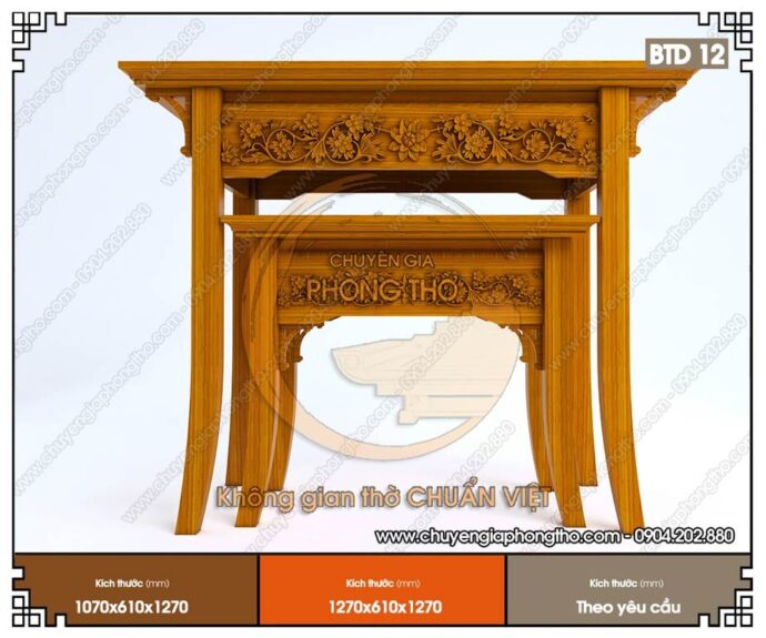 bàn thờ đứng 1m27 1