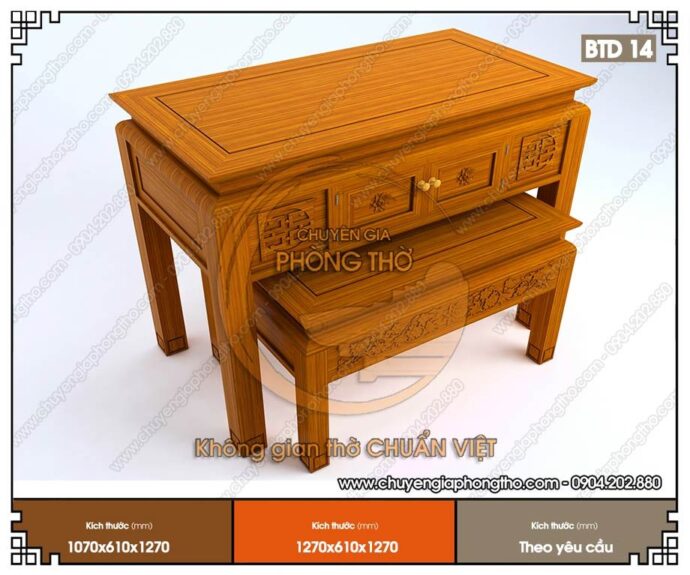 bàn thờ đứng 1m53 3
