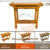 Mẫu bàn thờ đứng nhỏ giá rẻ BTD25