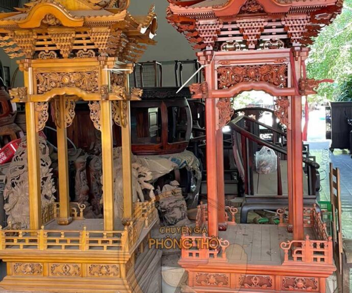 Bàn thờ kiểu Nhật gỗ trắc