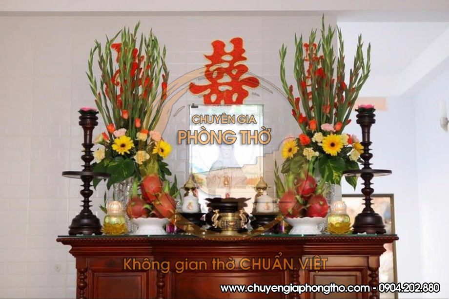 cách trang trí bàn thờ ngày Tết 2 cách trang trí bàn thờ ngày Tết 2