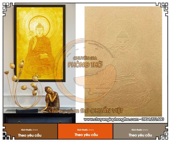 mẫu tranh giấy dừa phật thích ca 4