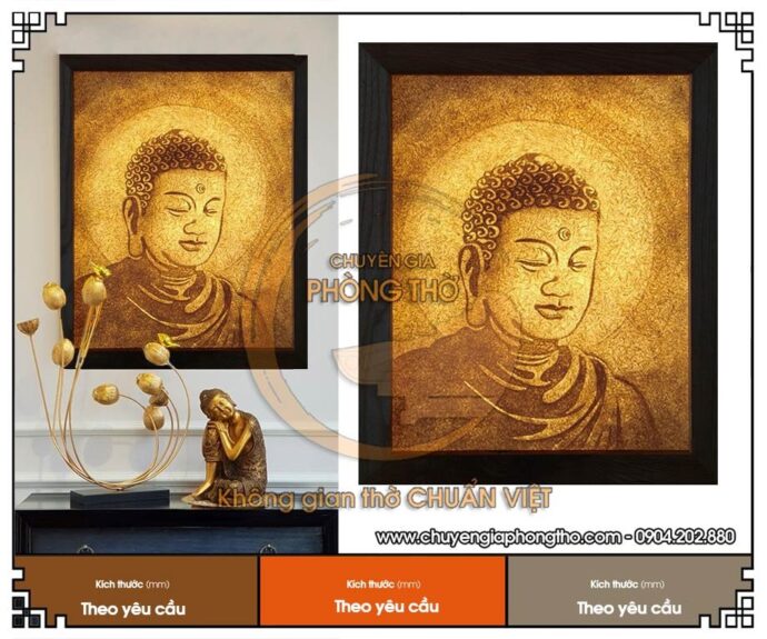 mẫu tranh giấy dừa phật thích ca 5