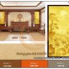 mẫu tranh giấy dừa sen tùng