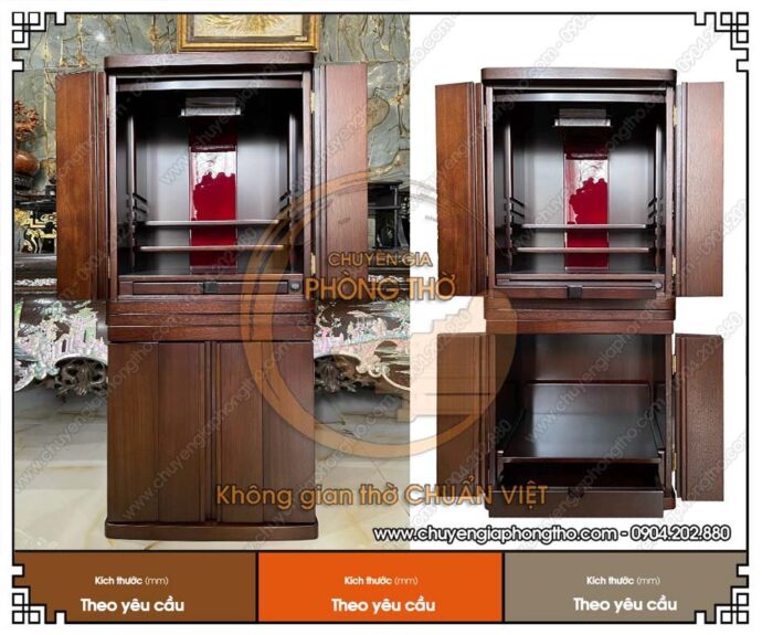 Mẫu tủ thờ Nhật Bản đơn giản