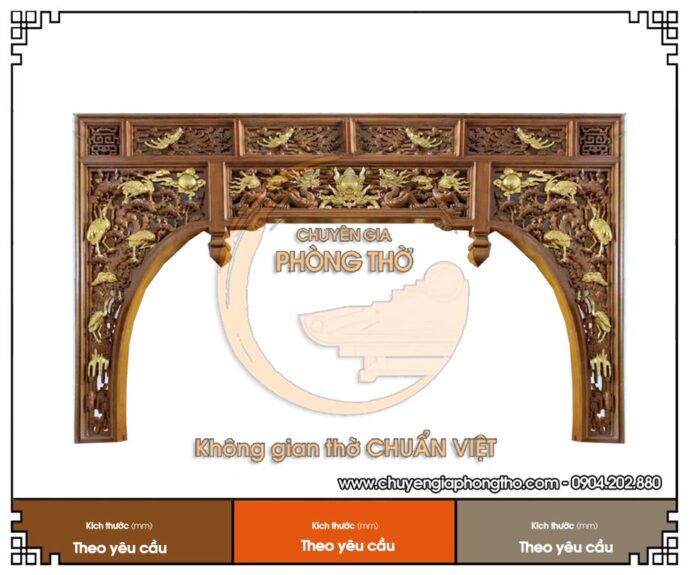 Mẫu cửa võng triện