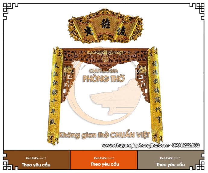 Mẫu cửa võng triện