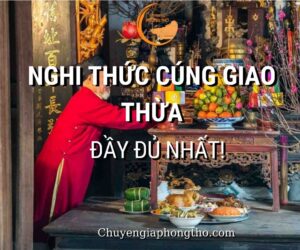 Tất tần tật về nghi thức cúng giao thừa