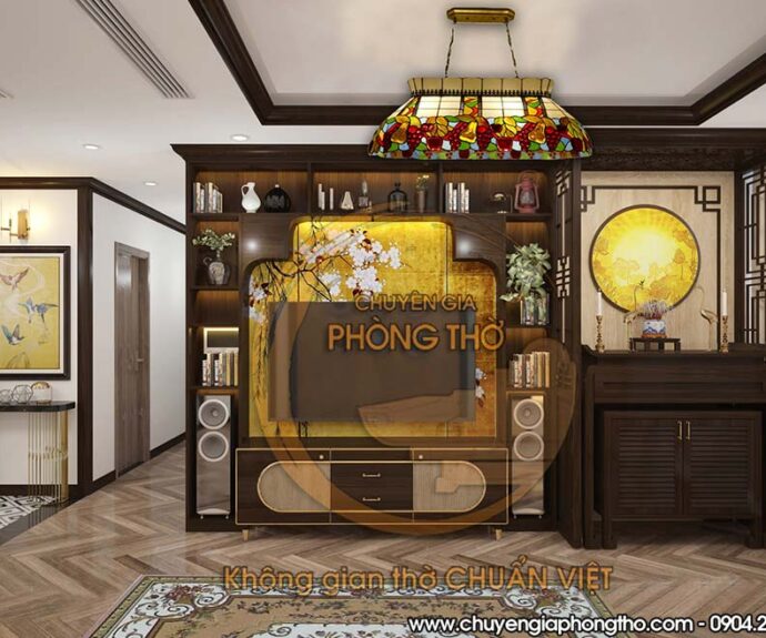 Đèn chùm trang trí Tiffany