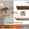 Mẫu bàn thờ treo không chân hiện đại cho không gian thờ nhỏ hẹp BTT25