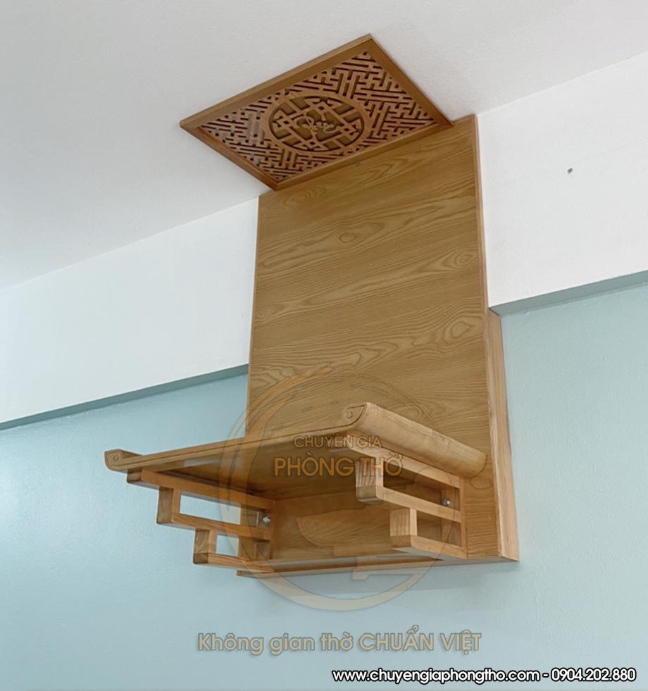 Lắp đặt bàn thờ tránh dầm tại chung cư Sol Forest Ecopark BTT07 Lắp đặt bàn thờ tránh dầm tại chung cư Sol Forest Ecopark BTT07