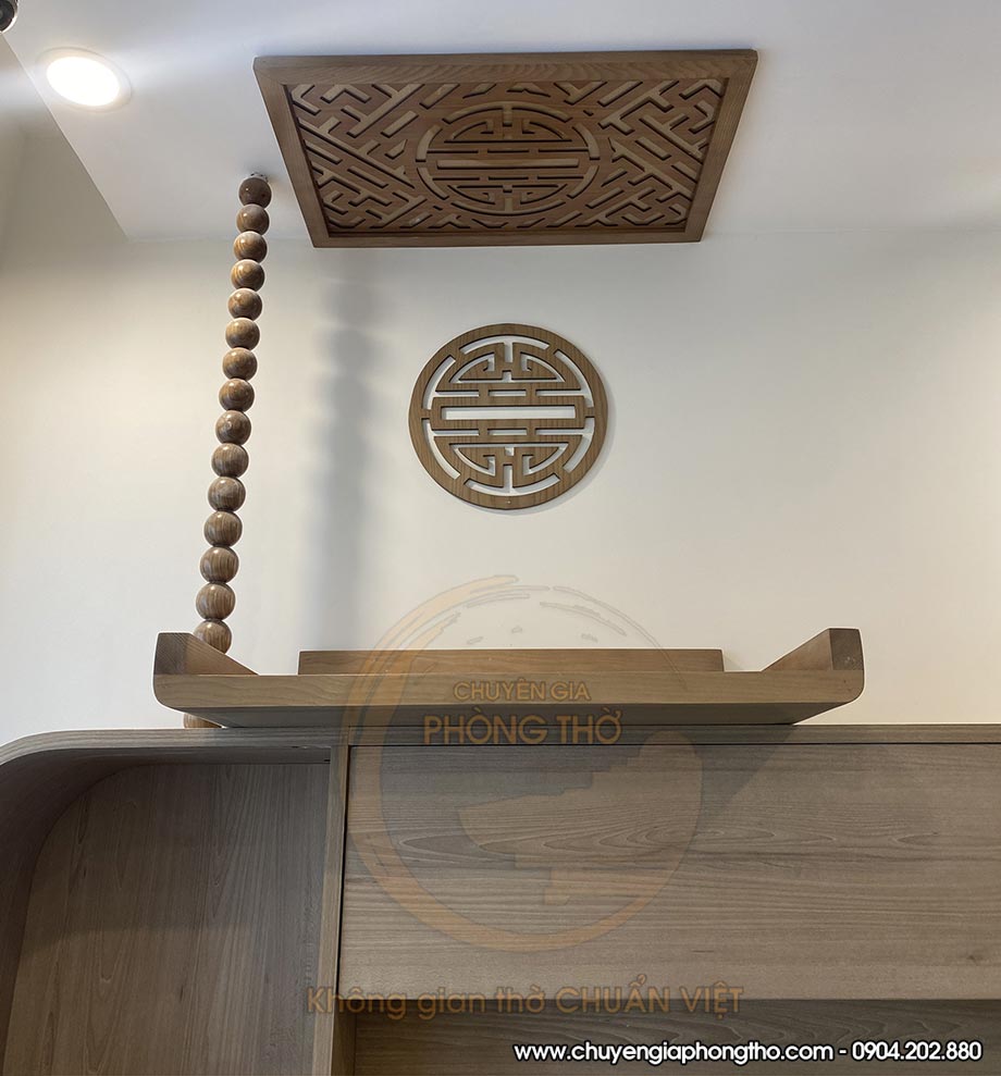 Lắp đặt bàn thờ treo tường không chân tại chung cư Feliz Homes BTT25 Lắp đặt bàn thờ treo tường không chân tại chung cư Feliz Homes BTT25