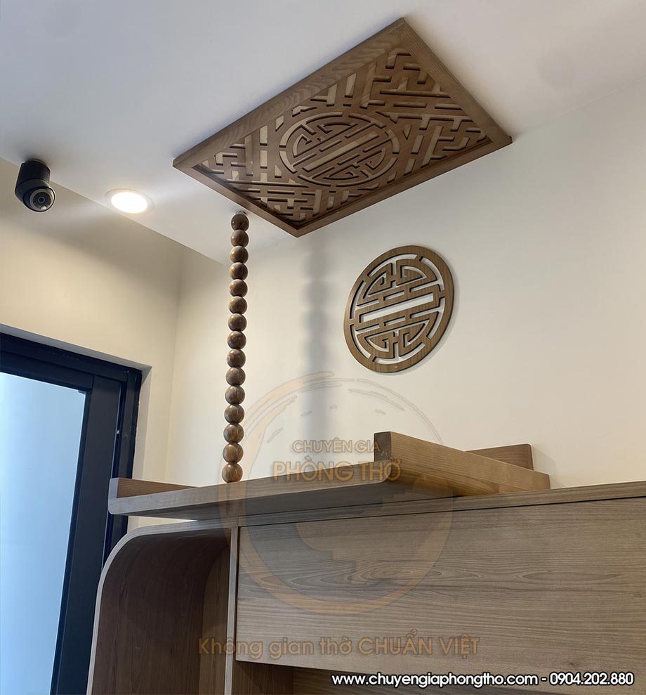 Lắp đặt bàn thờ treo tường không chân tại chung cư Feliz Homes BTT25 Lắp đặt bàn thờ treo tường không chân tại chung cư Feliz Homes BTT25