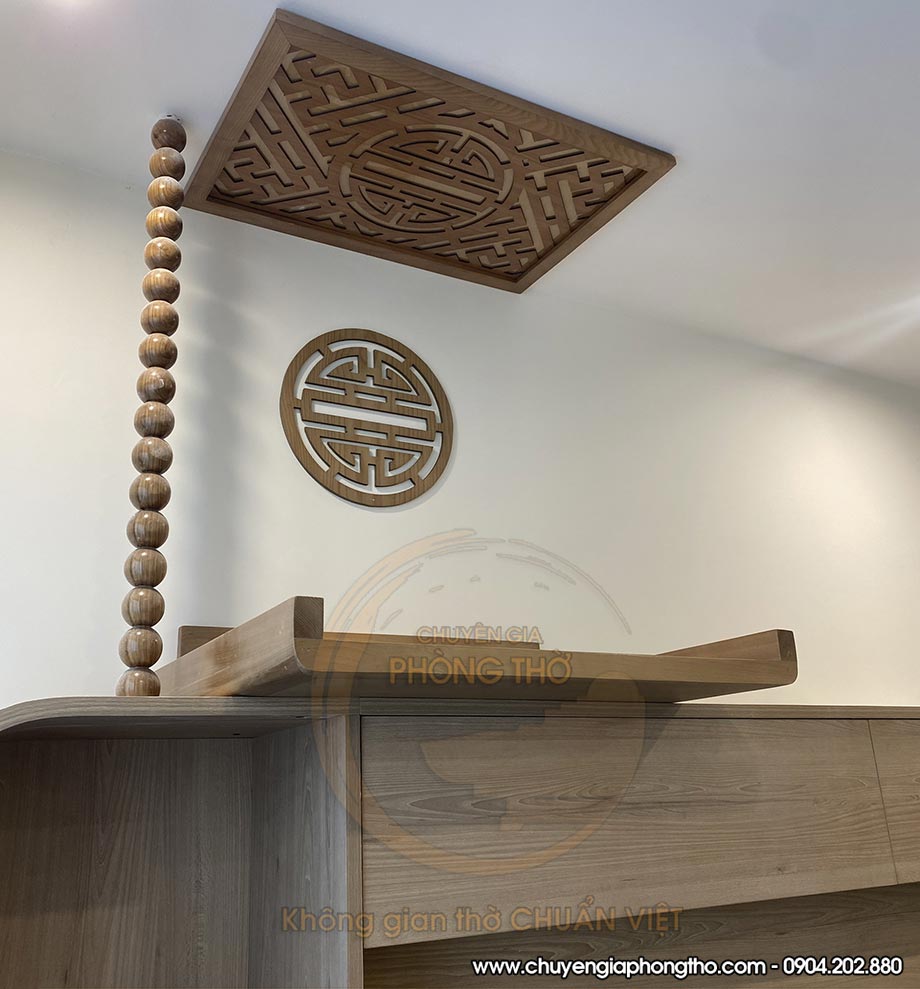 Lắp đặt bàn thờ treo tường không chân tại chung cư Feliz Homes BTT25 Lắp đặt bàn thờ treo tường không chân tại chung cư Feliz Homes BTT25