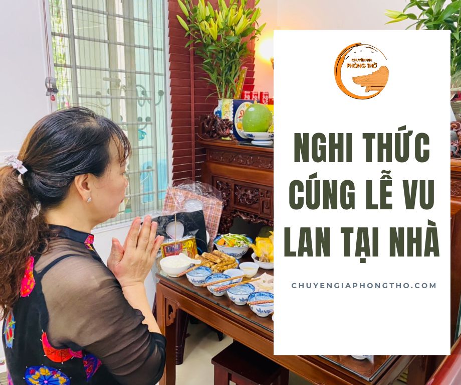 Nghi thức cúng lễ vu lan tại nhà