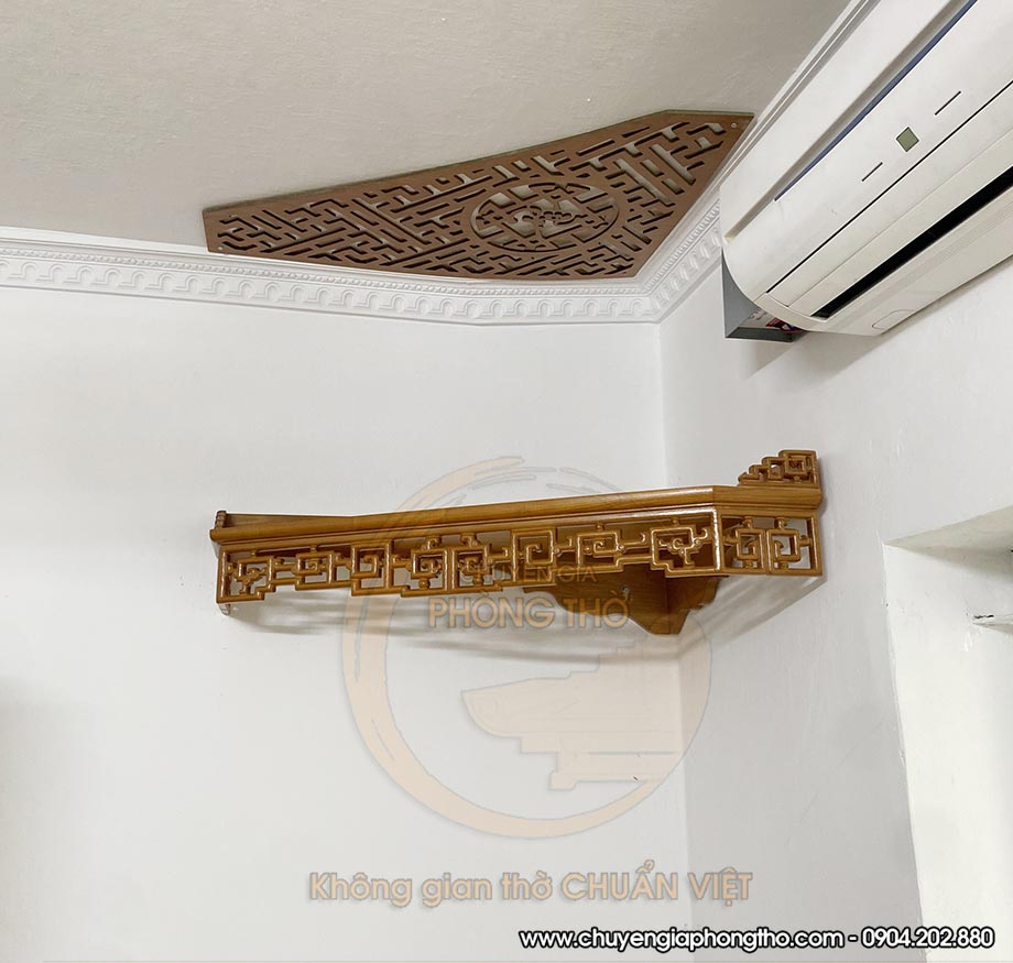 Lắp đặt bàn thờ treo tường hình tam giác hóa giải hướng nhà xấu tại An Bình Plaza Lắp đặt bàn thờ treo tường hình tam giác hóa giải hướng nhà xấu tại An Bình PlazaLắp đặt bàn thờ treo tường hình tam giác hóa giải hướng nhà xấu tại An Bình Plaza