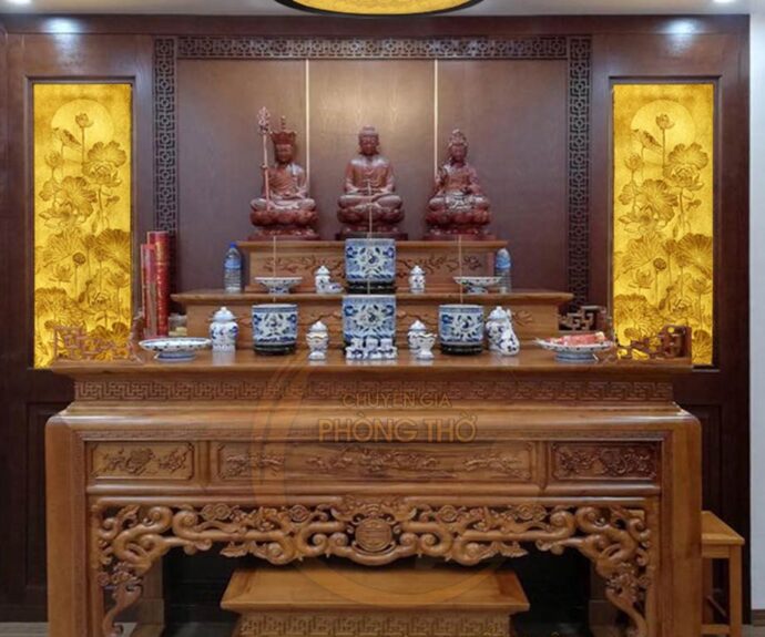 Ban thờ có 1 bát hương trong trường hợp nào?