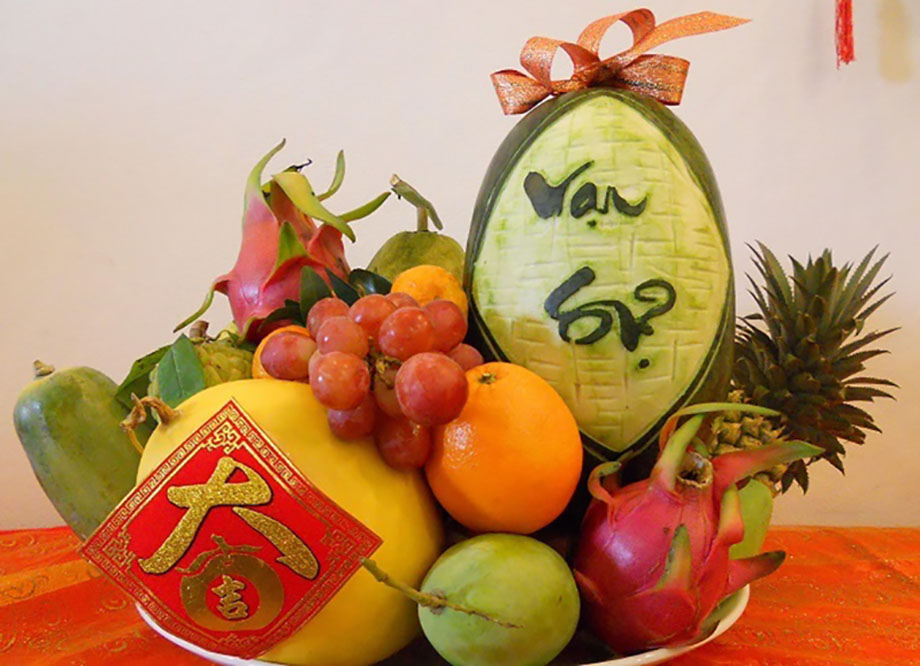 Mâm ngũ quả theo phong thuỷ gồm những loại nào?