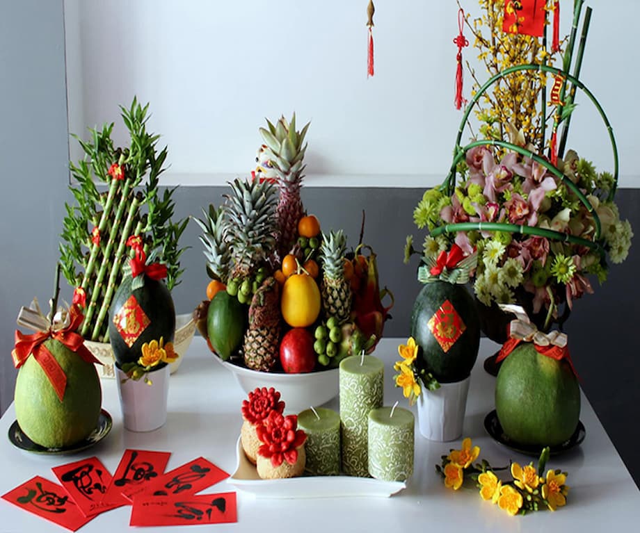 Bàn thờ tết miền Bắc: Không gian linh thiêng và ấm cúng cho ngày lễ Bàn thờ tết miền Bắc: Không gian linh thiêng và ấm cúng cho ngày lễ