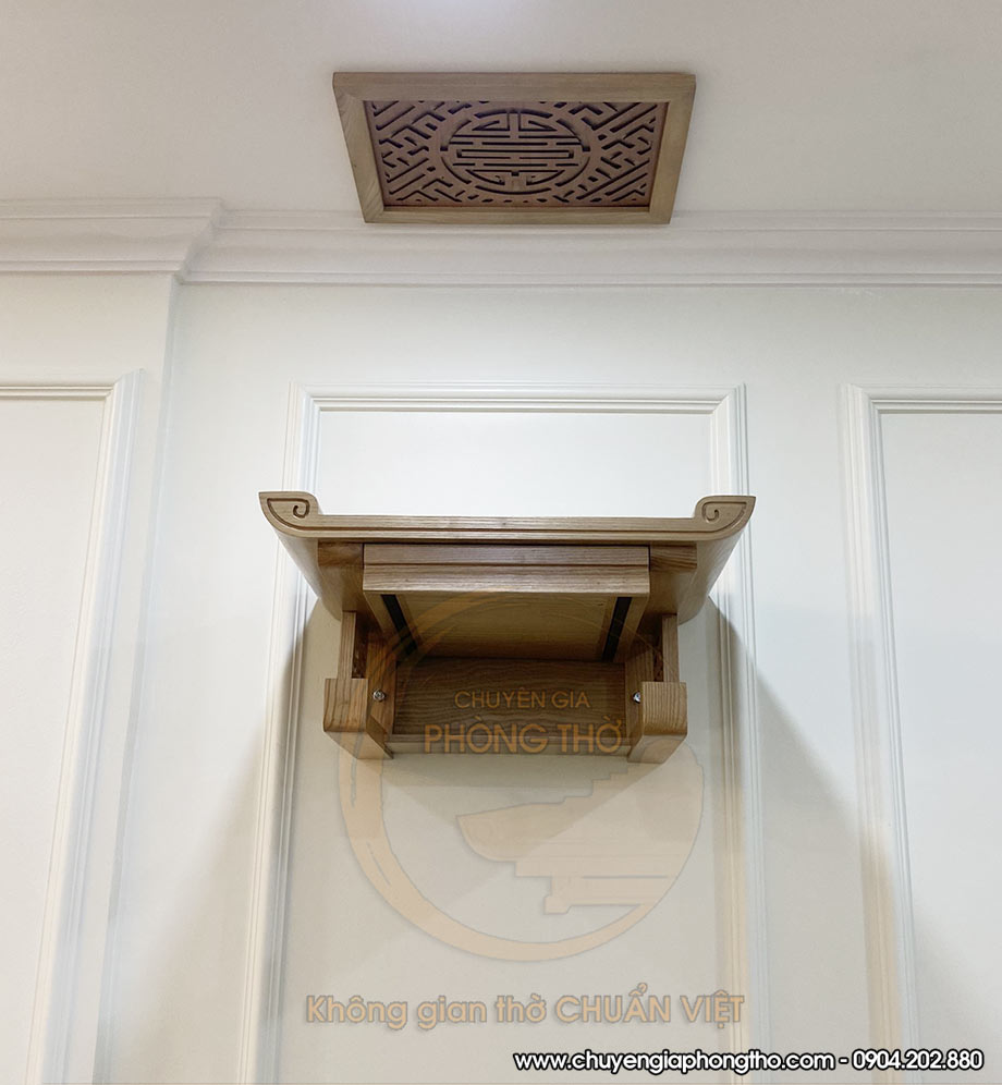 Hoàn thiện mẫu bàn thờ treo có ngăn kéo 41x49cm BTT16 tại Ecolife Tây Hồ Hoàn thiện mẫu bàn thờ treo có ngăn kéo 41x49cm BTT16 tại Ecolife Tây Hồ