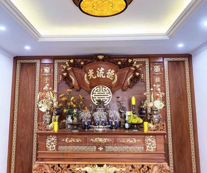 Đèn ốp trần trúc chỉ ở Khu đô thị Dương Nội