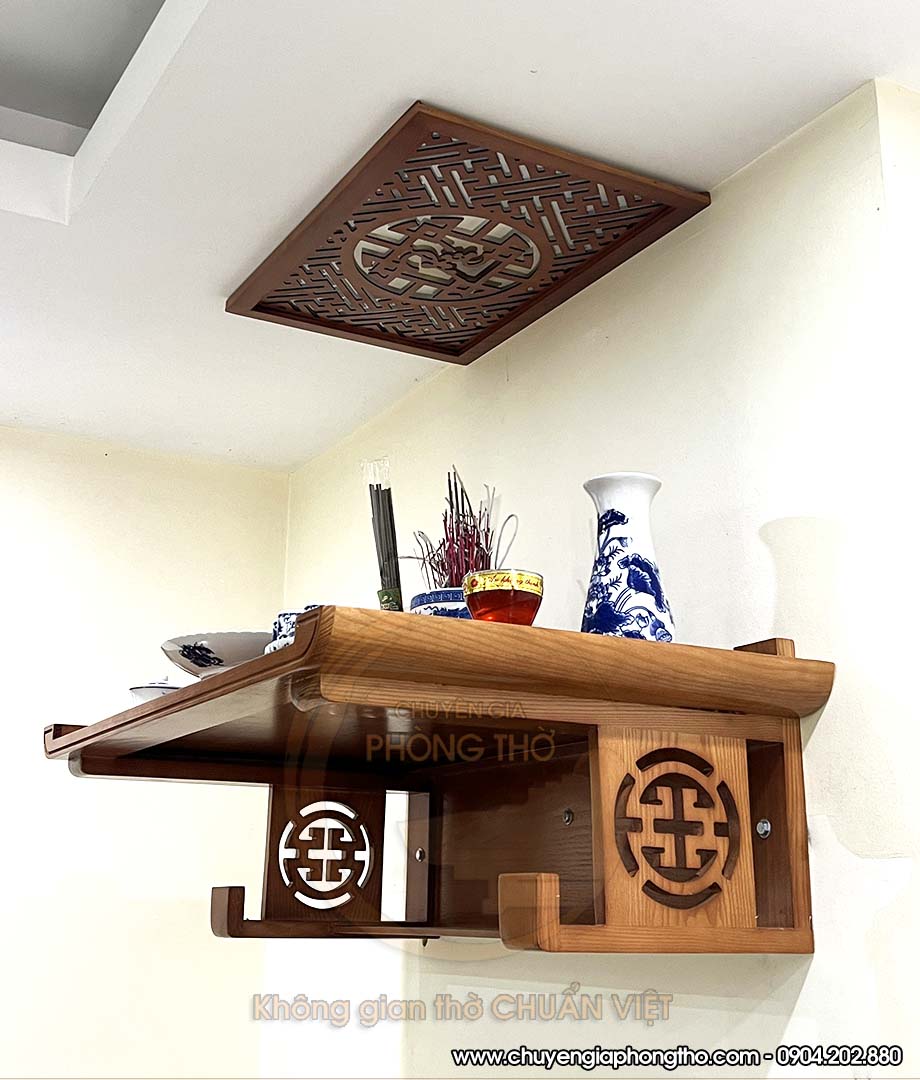 Lắp đặt bàn thờ treo chân chữ Thọ tại Đống Đa BTT10 Lắp đặt bàn thờ treo chân chữ Thọ tại Đống Đa BTT10