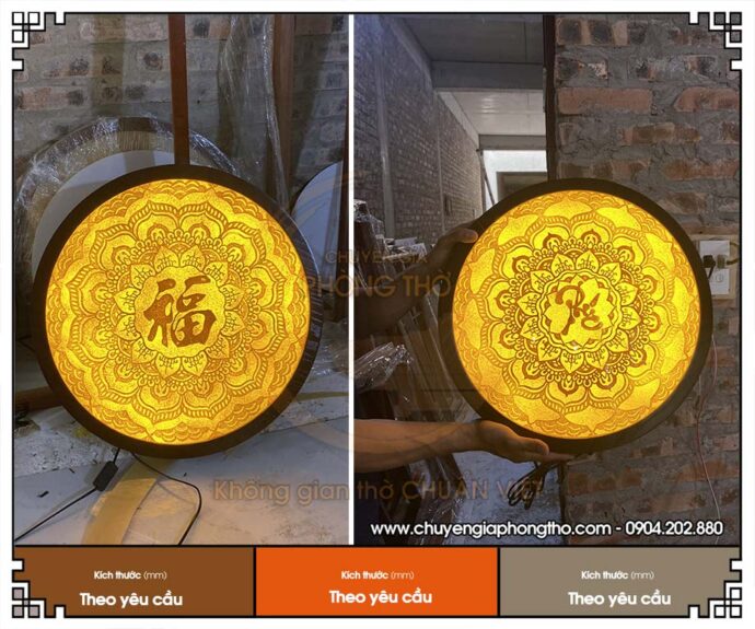 Mẫu tranh trúc chỉ Mandala hình tròn