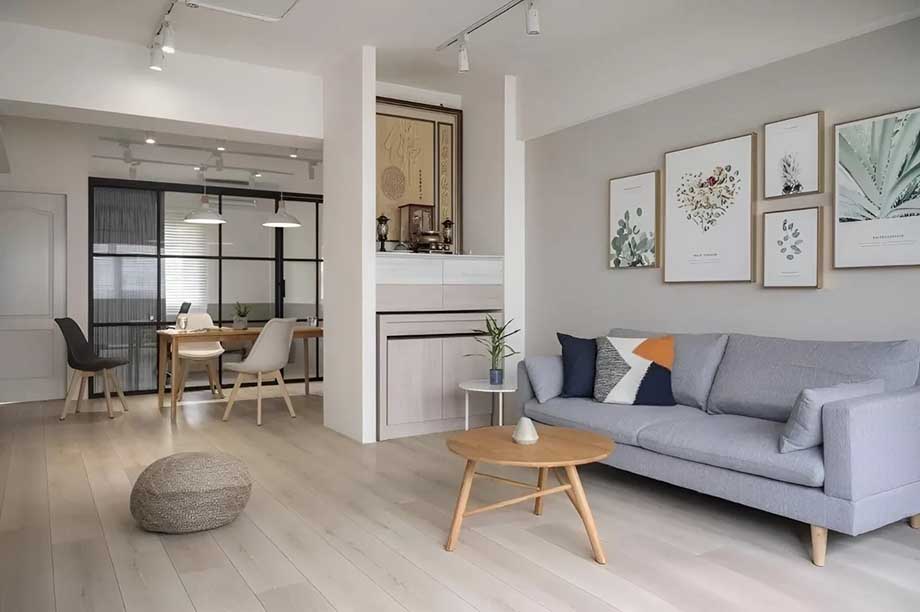 Tổng hợp một số mẫu tủ thờ hiện đại đặt tại phòng khách