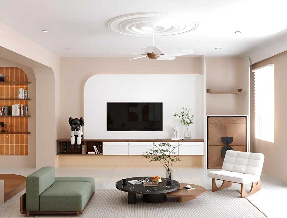 Tổng hợp một số mẫu tủ thờ hiện đại đặt tại phòng khách