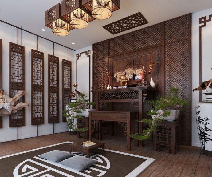Hướng bàn thờ hợp phong thủy