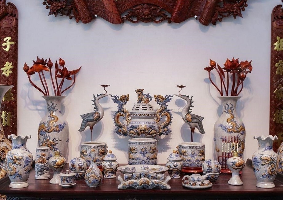 Ý nghĩa của các vật phẩm trên bàn thờ