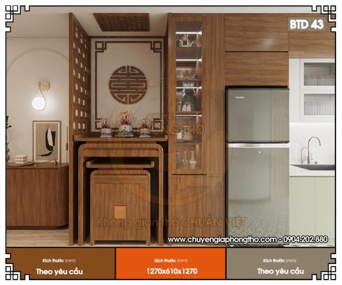 Cách thờ cúng trong gia đình nhỏ