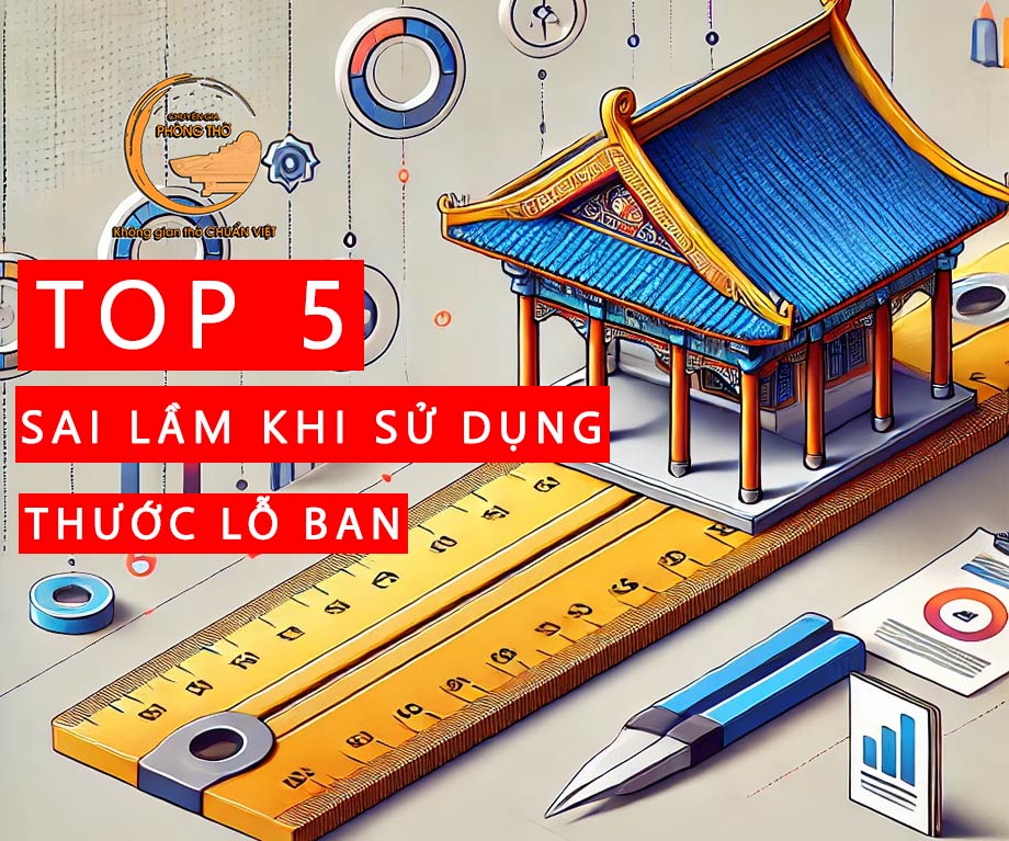 Top 5 sai lầm khi sử dụng thước lỗ ban gia chủ cần tránh Top 5 sai lầm khi sử dụng thước lỗ ban gia chủ cần tránh