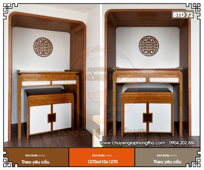 bàn thờ phong thủy hợp mệnh Kim