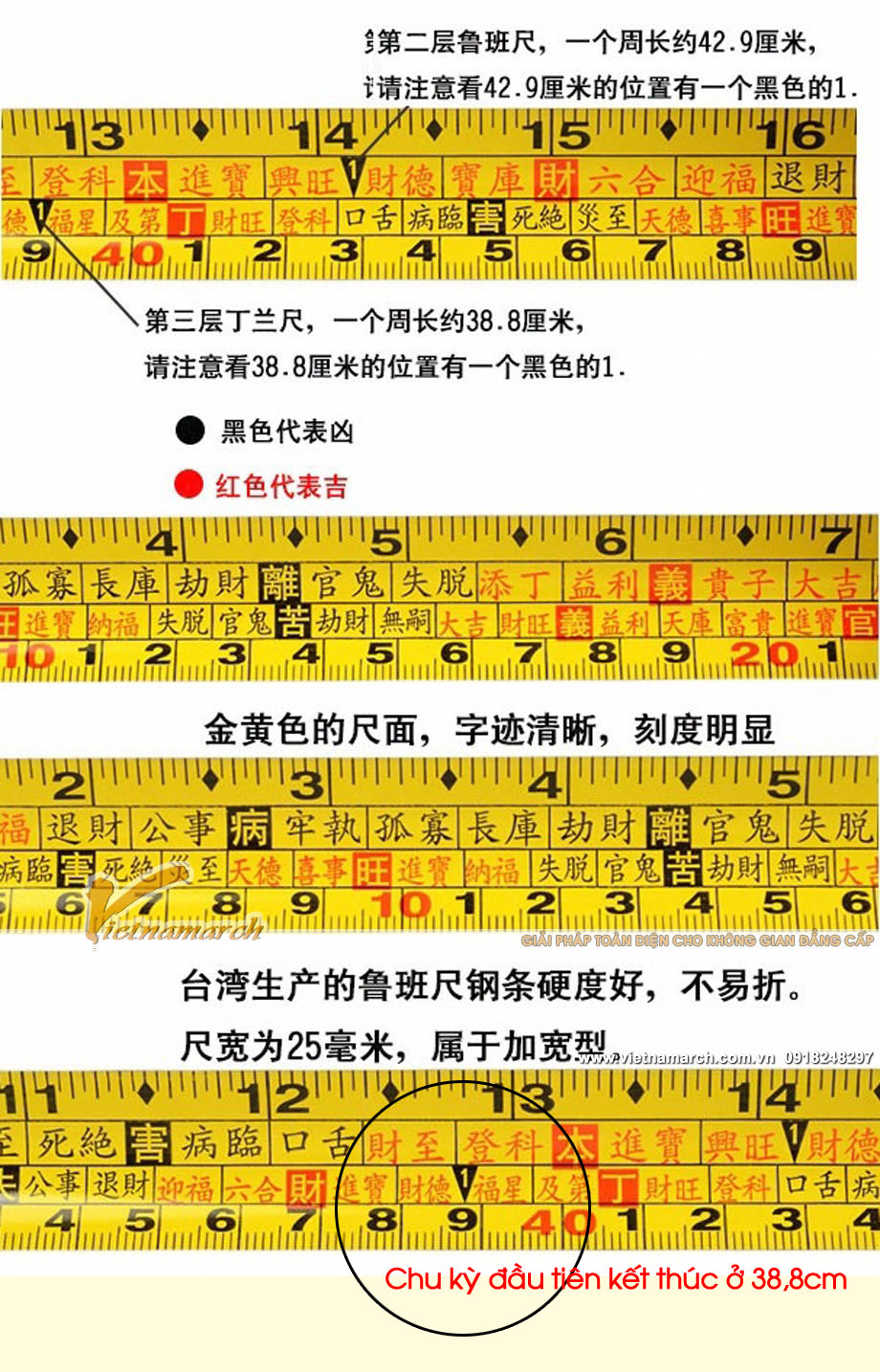 Lịch sử phát triển của thước Lỗ Ban từ cổ đại đến hiện đại