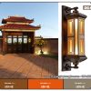 Đèn tường trang trí DG48 vẻ đẹp cổ kính cho kiến trúc hiện đại