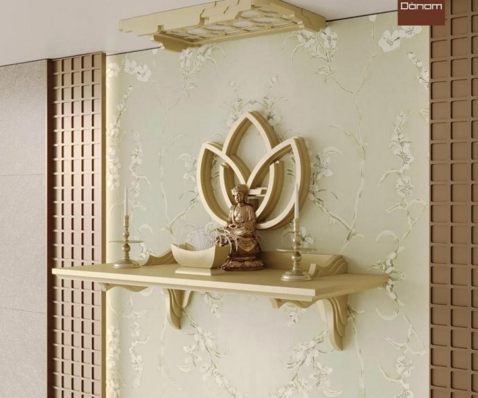 Vách ngăn phòng thờ phong cách châu Âu