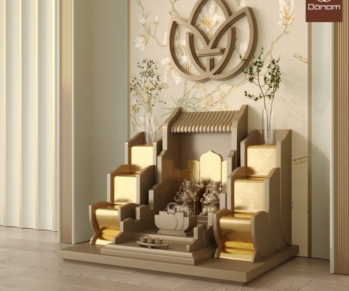 Vách ngăn phòng thờ phong cách châu Âu
