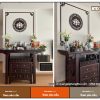 Bàn thờ nhà chung cư nhỏ hiện đại BTD76