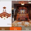 Đèn thả trần phòng thờ DG64