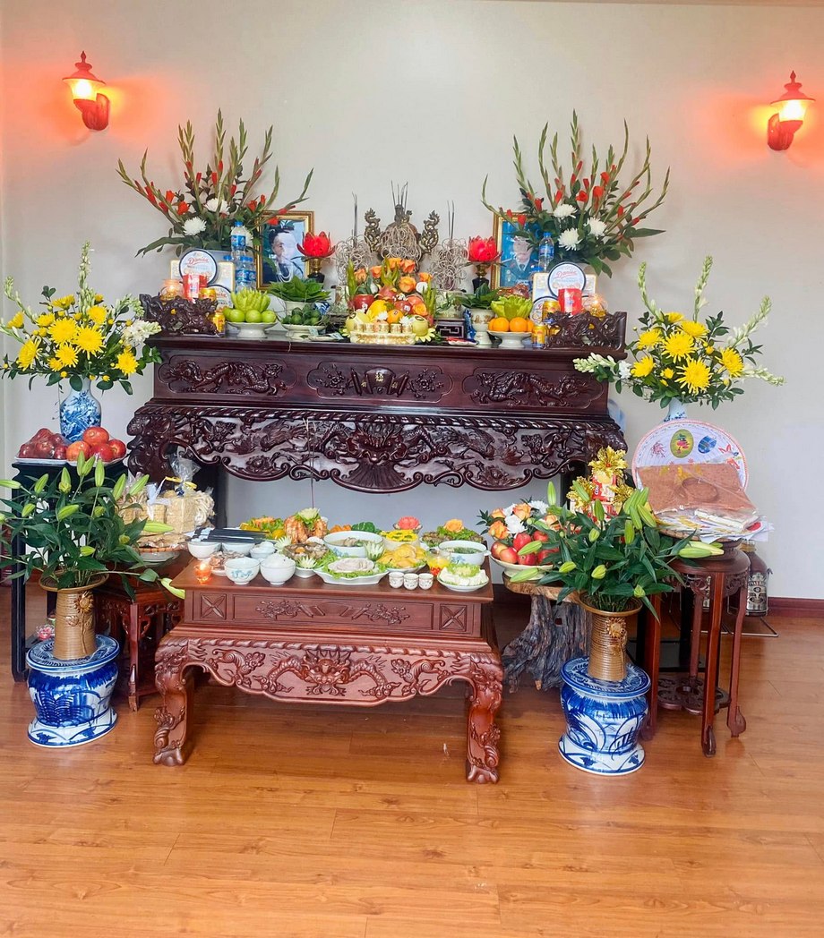 30+ Mẫu trang trí bàn thờ gia tiên đám cưới đẹp và ý nghĩa