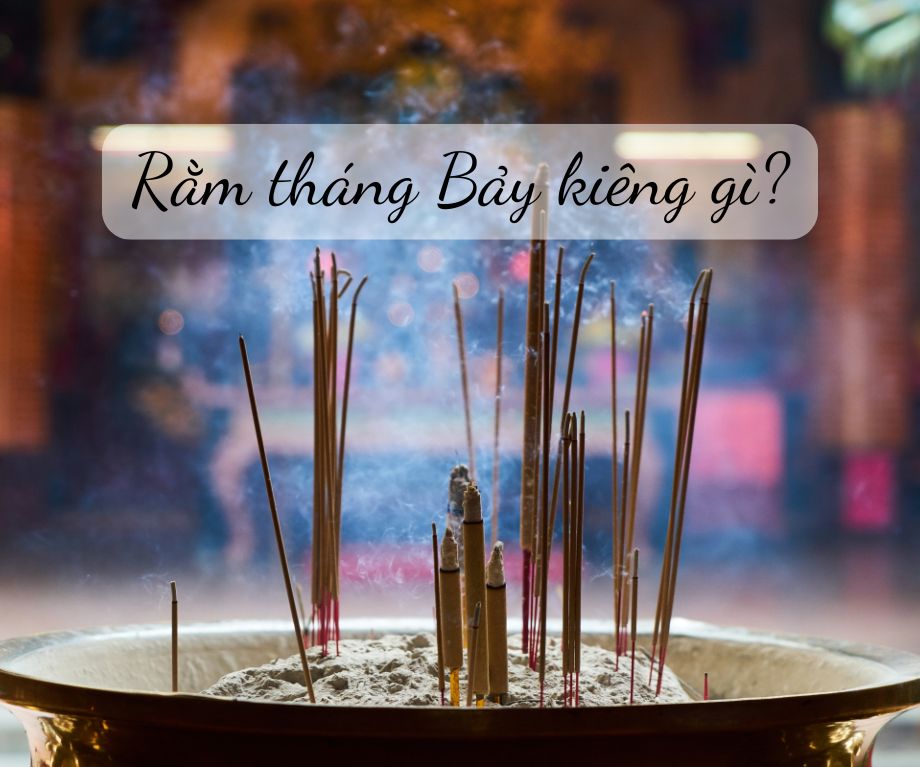 Rằm tháng Bảy kiêng gì?